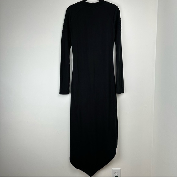 Jonny Cota Studio Dress Size Small Black Moto Asymmetrical Goth Industrial - Picture 2 of 10